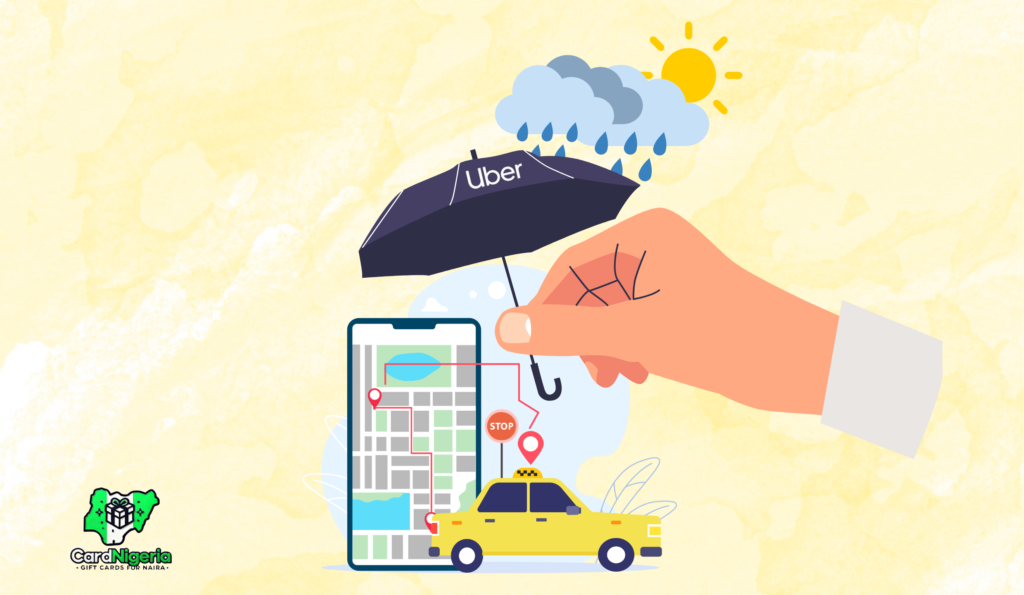 The cover of “the Convenience of Uber Gift Cards”