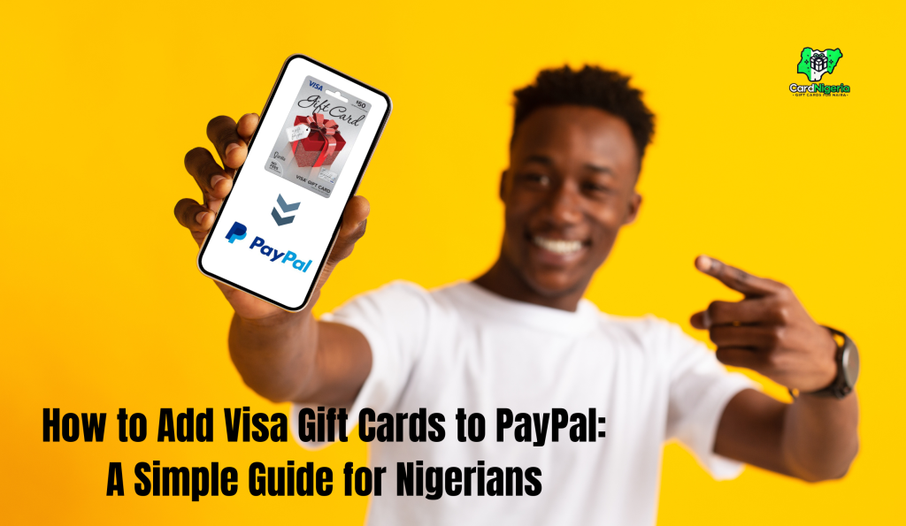 the cover of add visa gift cards to paypal