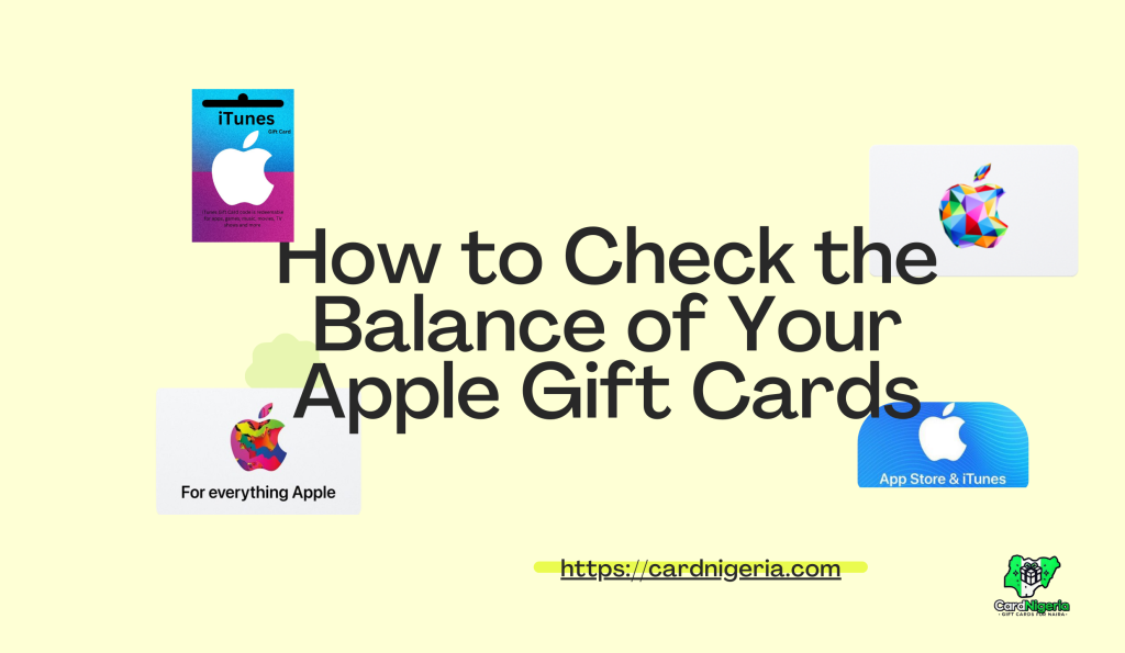 the cover of some apple gift cards