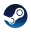 the logo of Steam